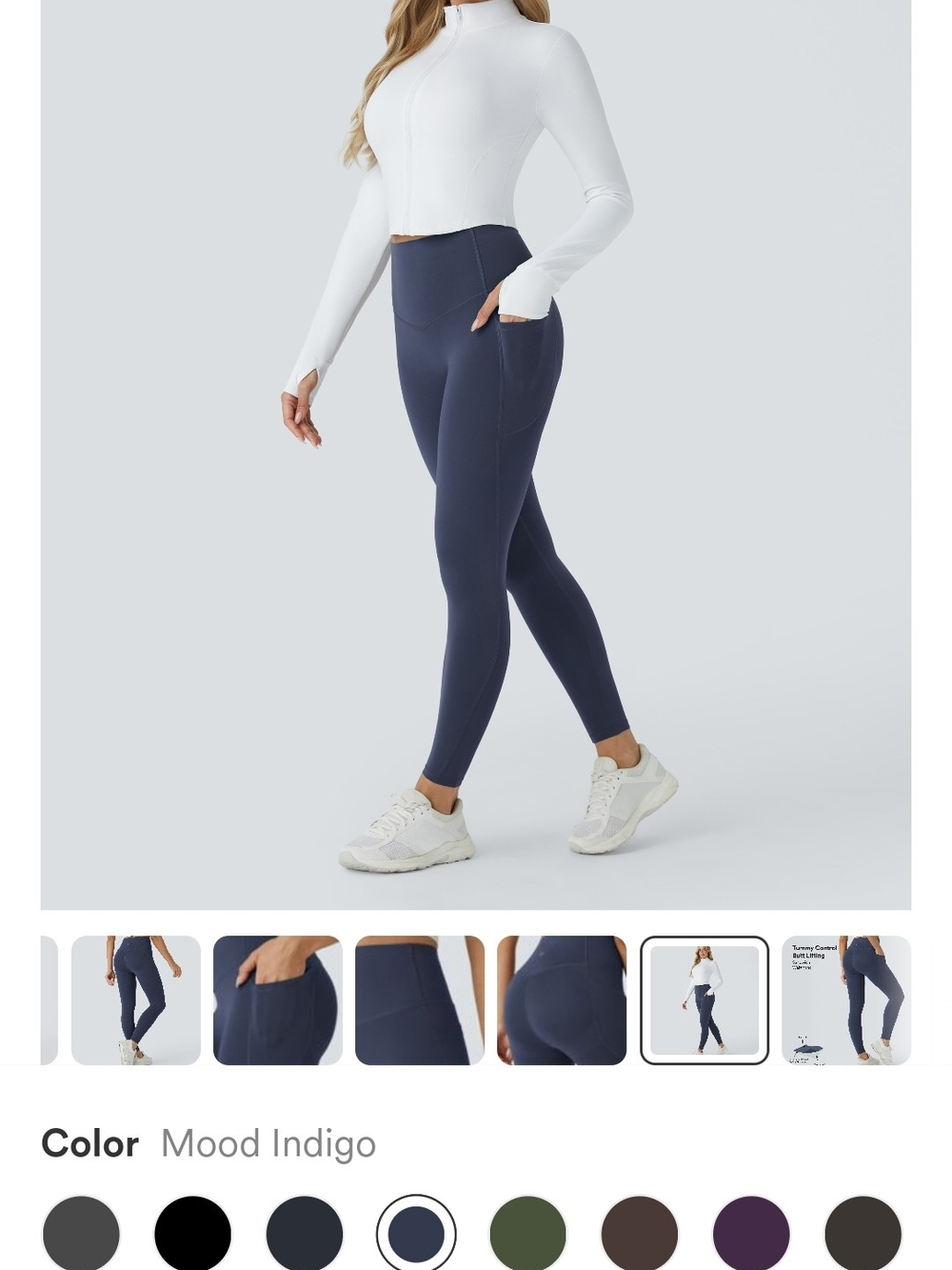 Halara High-Waist 7/8 Leggings Size L